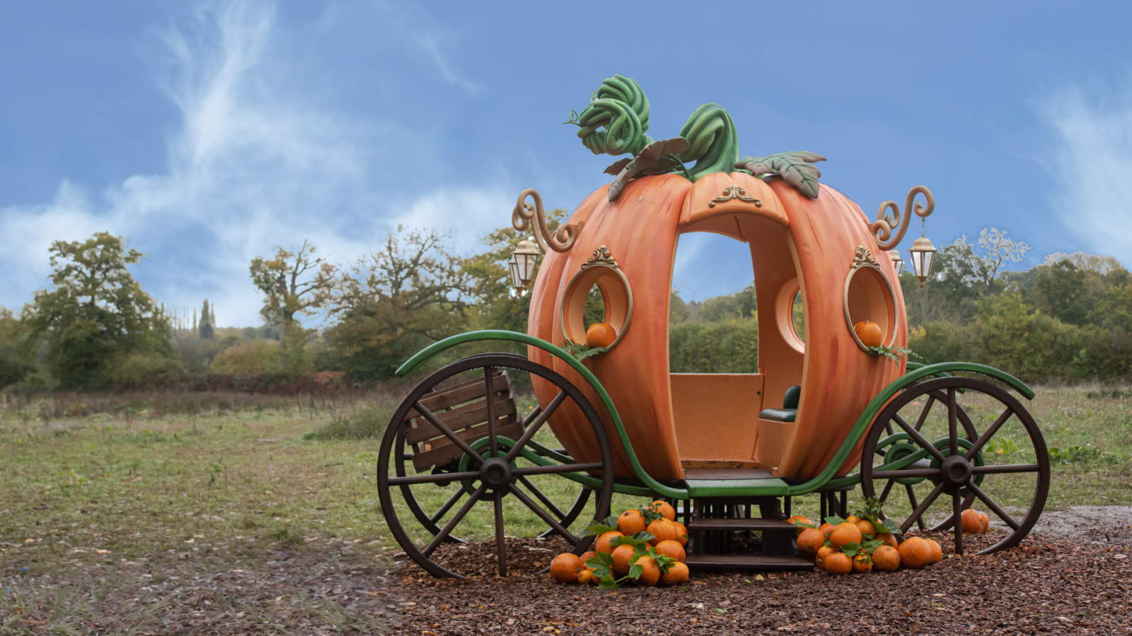Pumpkin carriage